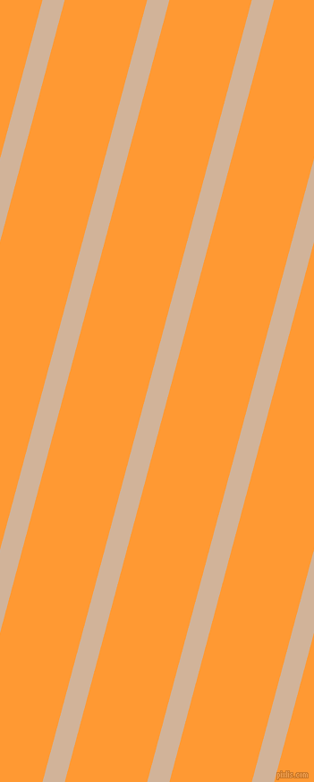 75 degree angle lines stripes, 24 pixel line width, 89 pixel line spacing, Cashmere and Neon Carrot angled lines and stripes seamless tileable