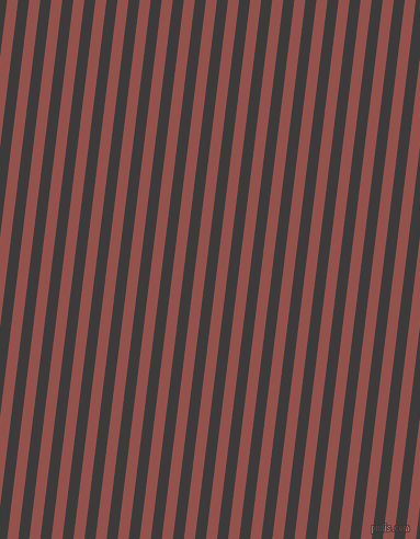 83 degree angle lines stripes, 10 pixel line width, 10 pixel line spacing, Copper Rust and Fuscous Grey angled lines and stripes seamless tileable