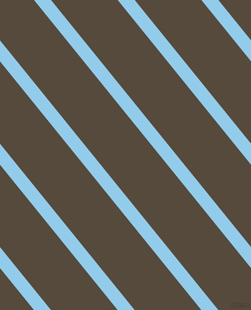 129 degree angle lines stripes, 26 pixel line width, 102 pixel line spacing, Cornflower and Metallic Bronze angled lines and stripes seamless tileable