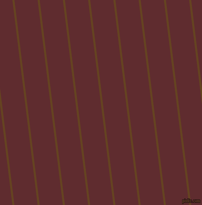 97 degree angle lines stripes, 4 pixel line width, 45 pixel line spacing, Dark Brown and Jazz angled lines and stripes seamless tileable
