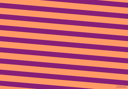 175 degree angle lines stripes, 17 pixel line width, 21 pixel line spacing, Dark Purple and Atomic Tangerine angled lines and stripes seamless tileable