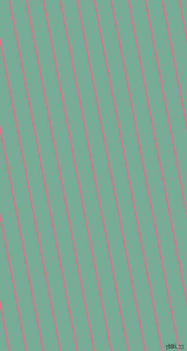 101 degree angle lines stripes, 3 pixel line width, 31 pixel line spacing, Deep Blush and Acapulco angled lines and stripes seamless tileable