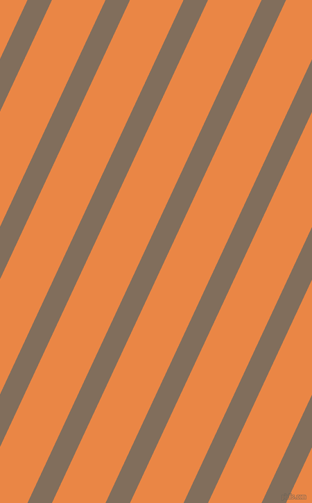 65 degree angle lines stripes, 32 pixel line width, 70 pixel line spacing, Donkey Brown and Flamenco angled lines and stripes seamless tileable
