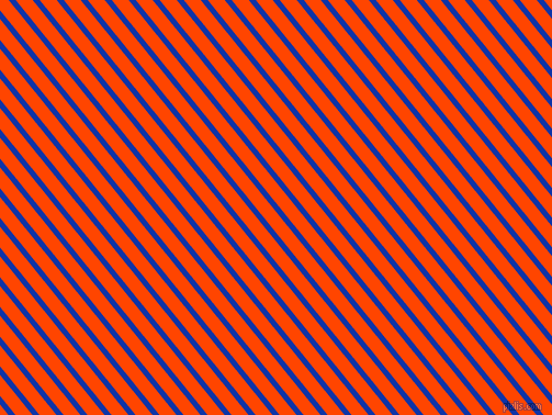 129 degree angle lines stripes, 5 pixel line width, 12 pixel line spacing, Egyptian Blue and Orange Red angled lines and stripes seamless tileable