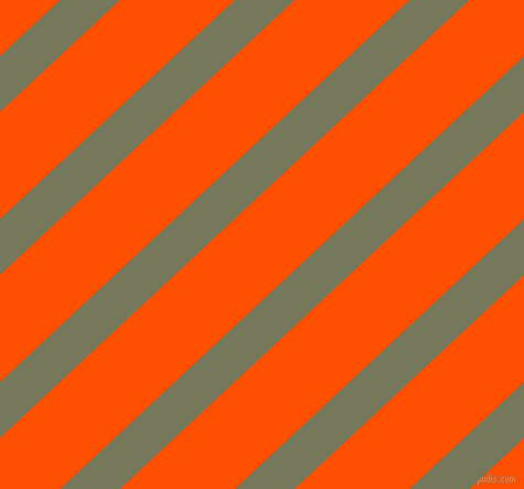 43 degree angle lines stripes, 37 pixel line width, 71 pixel line spacing, Finch and International Orange angled lines and stripes seamless tileable