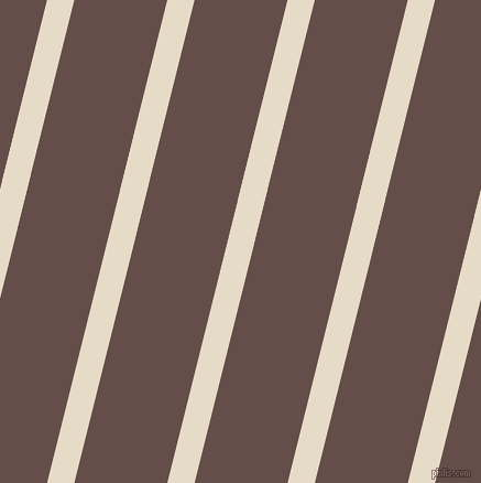 76 degree angle lines stripes, 24 pixel line width, 82 pixel line spacing, Half Spanish White and Congo Brown angled lines and stripes seamless tileable
