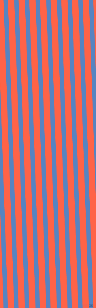 92 degree angle lines stripes, 15 pixel line width, 22 pixel line spacing, Havelock Blue and Tomato angled lines and stripes seamless tileable