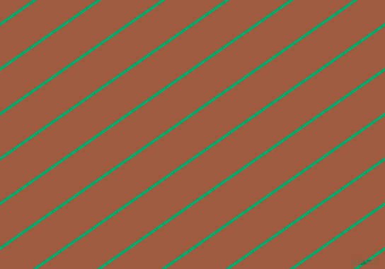 35 degree angle lines stripes, 4 pixel line width, 48 pixel line spacing, Jade and Sepia angled lines and stripes seamless tileable
