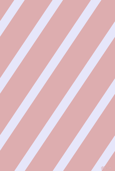 56 degree angle lines stripes, 30 pixel line width, 80 pixel line spacing, Lavender and Pale Chestnut angled lines and stripes seamless tileable