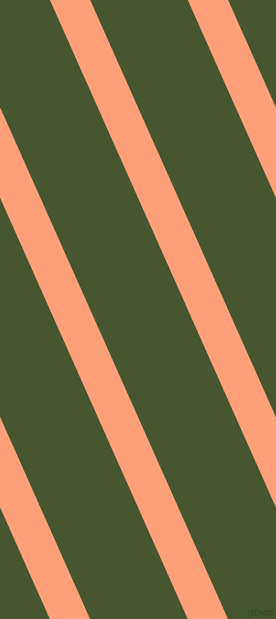 114 degree angle lines stripes, 52 pixel line width, 126 pixel line spacing, Light Salmon and Clover angled lines and stripes seamless tileable