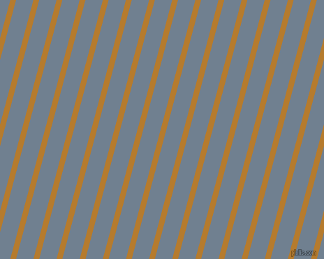 75 degree angle lines stripes, 8 pixel line width, 24 pixel line spacing, Mandalay and Slate Grey angled lines and stripes seamless tileable