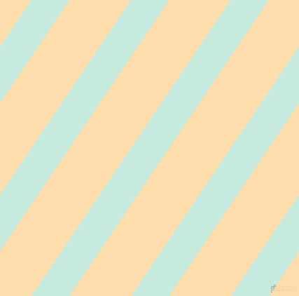 56 degree angle lines stripes, 45 pixel line width, 73 pixel line spacing, Mint Tulip and Navajo White angled lines and stripes seamless tileable