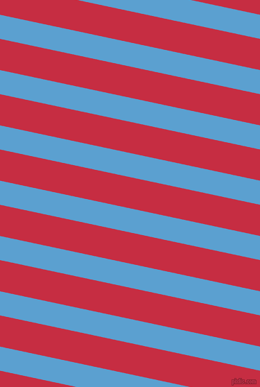 168 degree angle lines stripes, 34 pixel line width, 44 pixel line spacing, Picton Blue and Brick Red angled lines and stripes seamless tileable
