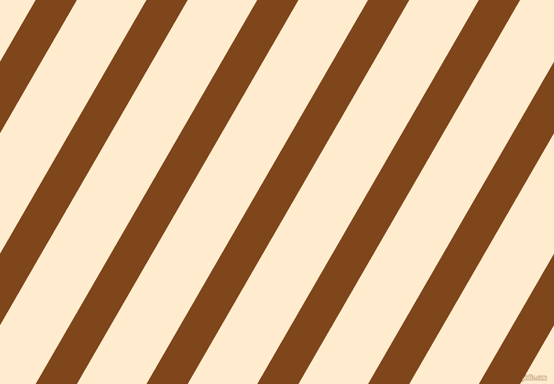 60 degree angle lines stripes, 51 pixel line width, 86 pixel line spacing, Russet and Blanched Almond angled lines and stripes seamless tileable