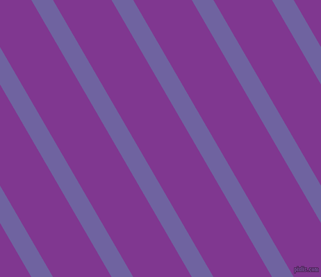 120 degree angle lines stripes, 27 pixel line width, 73 pixel line spacing, Scampi and Vivid Violet angled lines and stripes seamless tileable