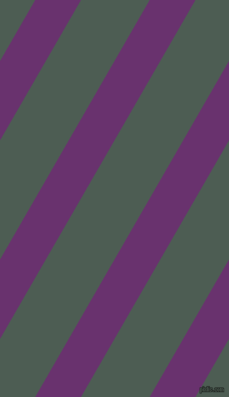 60 degree angle lines stripes, 58 pixel line width, 87 pixel line spacing, Seance and Feldgrau angled lines and stripes seamless tileable