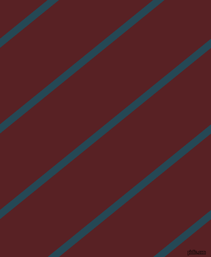39 degree angle lines stripes, 14 pixel line width, 116 pixel line spacing, Teal Blue and Burnt Crimson angled lines and stripes seamless tileable