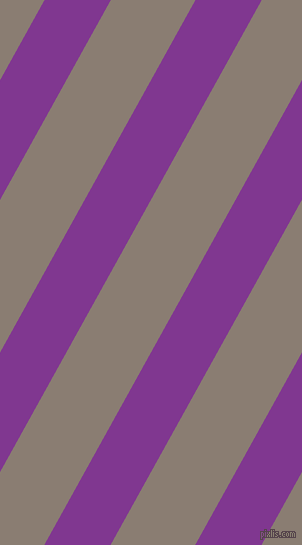 61 degree angle lines stripes, 58 pixel line width, 74 pixel line spacing, Vivid Violet and Americano angled lines and stripes seamless tileable