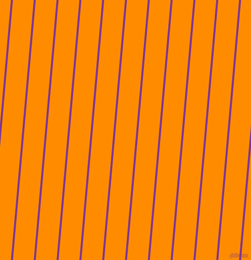 85 degree angle lines stripes, 4 pixel line width, 41 pixel line spacing, Vivid Violet and Dark Orange angled lines and stripes seamless tileable