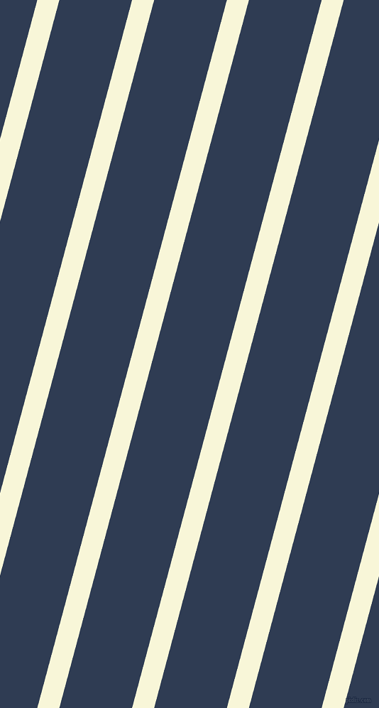 75 degree angle lines stripes, 30 pixel line width, 99 pixel line spacing, White Nectar and Biscay angled lines and stripes seamless tileable