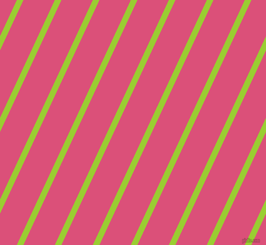 65 degree angle lines stripes, 12 pixel line width, 57 pixel line spacing, Yellow Green and Cranberry angled lines and stripes seamless tileable