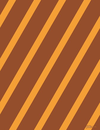 60 degree angle lines stripes, 21 pixel line width, 52 pixel line spacing, Yellow Sea and Alert Tan angled lines and stripes seamless tileable