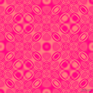 , Deep Pink and Salmon cellular plasma seamless tileable