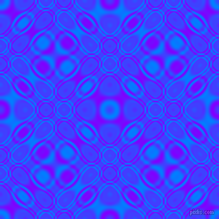 , Dodger Blue and Electric Indigo cellular plasma seamless tileable
