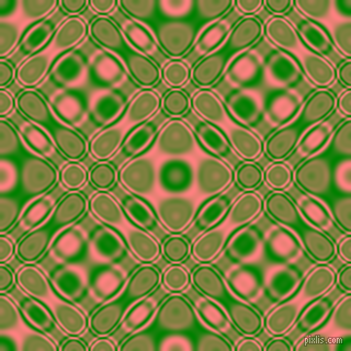 , Green and Salmon cellular plasma seamless tileable