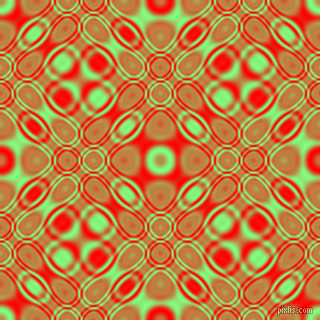 , Mint Green and Red cellular plasma seamless tileable