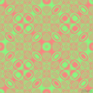 , Mint Green and Salmon cellular plasma seamless tileable