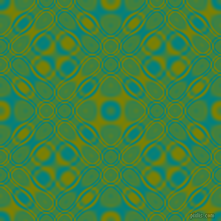 , Teal and Olive cellular plasma seamless tileable