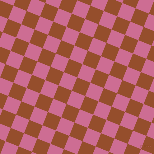 68/158 degree angle diagonal checkered chequered squares checker pattern checkers background, 46 pixel square size, , Alert Tan and Hopbush checkers chequered checkered squares seamless tileable