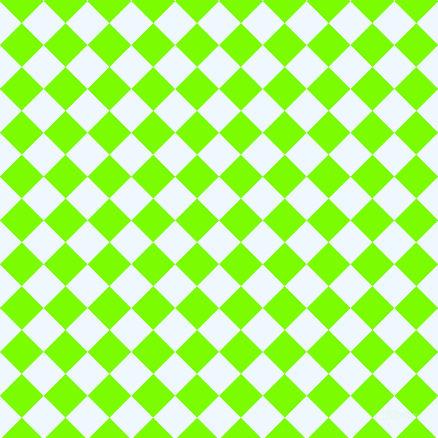45/135 degree angle diagonal checkered chequered squares checker pattern checkers background, 31 pixel square size, , Alice Blue and Lawn Green checkers chequered checkered squares seamless tileable