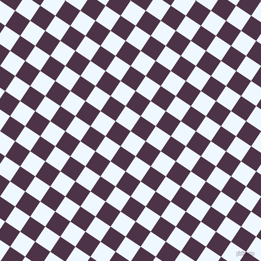 56/146 degree angle diagonal checkered chequered squares checker pattern checkers background, 36 pixel square size, , Alice Blue and Loulou checkers chequered checkered squares seamless tileable