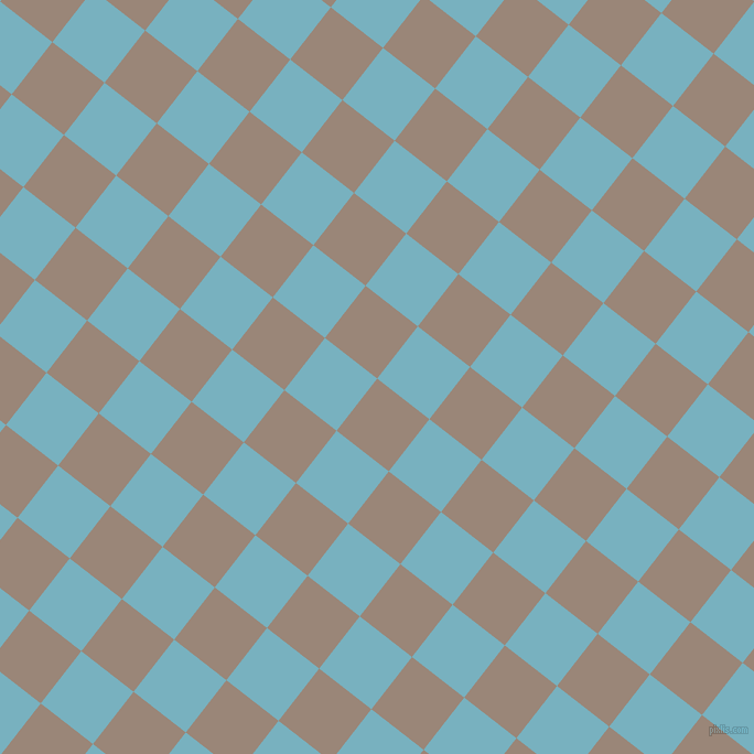 52/142 degree angle diagonal checkered chequered squares checker pattern checkers background, 60 pixel squares size, , Almond Frost and Glacier checkers chequered checkered squares seamless tileable
