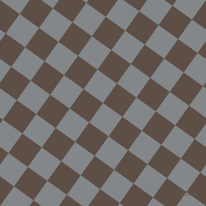 54/144 degree angle diagonal checkered chequered squares checker pattern checkers background, 49 pixel squares size, , Aluminium and Saddle checkers chequered checkered squares seamless tileable