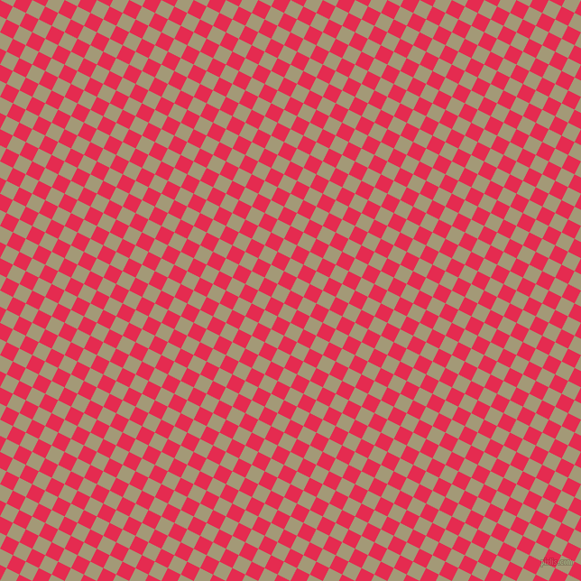 63/153 degree angle diagonal checkered chequered squares checker pattern checkers background, 16 pixel square size, Amaranth and Tallow checkers chequered checkered squares seamless tileable
