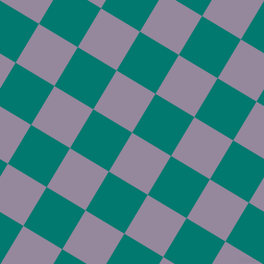 59/149 degree angle diagonal checkered chequered squares checker pattern checkers background, 92 pixel squares size, , Amethyst Smoke and Pine Green checkers chequered checkered squares seamless tileable