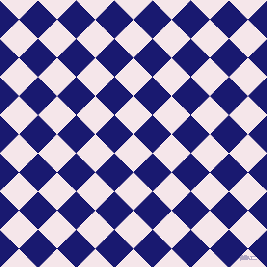 45/135 degree angle diagonal checkered chequered squares checker pattern checkers background, 55 pixel square size, , Amour and Midnight Blue checkers chequered checkered squares seamless tileable