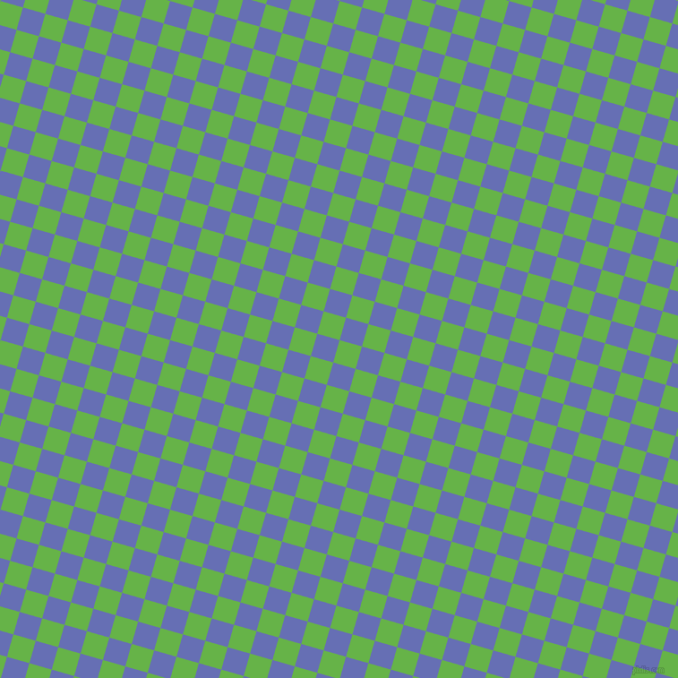 74/164 degree angle diagonal checkered chequered squares checker pattern checkers background, 26 pixel square size, , Apple and Chetwode Blue checkers chequered checkered squares seamless tileable