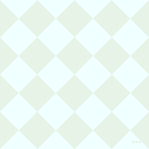 45/135 degree angle diagonal checkered chequered squares checker pattern checkers background, 88 pixel square size, , Aqua Spring and Azure checkers chequered checkered squares seamless tileable