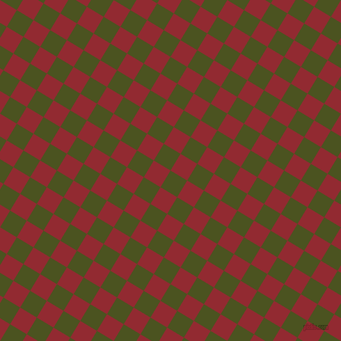 59/149 degree angle diagonal checkered chequered squares checker pattern checkers background, 28 pixel squares size, , Army green and Bright Red checkers chequered checkered squares seamless tileable