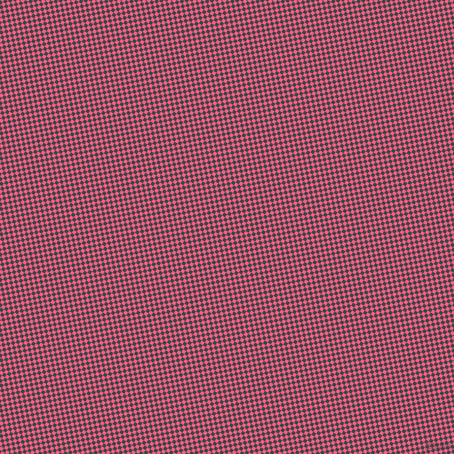 56/146 degree angle diagonal checkered chequered squares checker pattern checkers background, 5 pixel square size, , Arsenic and Brink Pink checkers chequered checkered squares seamless tileable