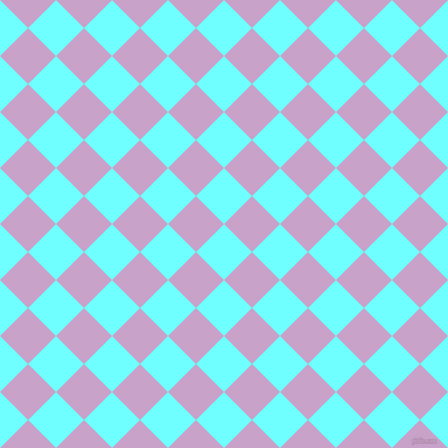 45/135 degree angle diagonal checkered chequered squares checker pattern checkers background, 57 pixel square size, , Baby Blue and Lilac checkers chequered checkered squares seamless tileable