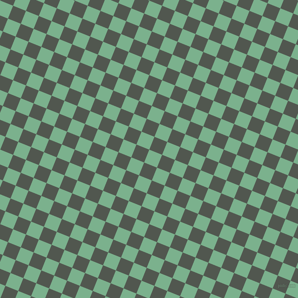 68/158 degree angle diagonal checkered chequered squares checker pattern checkers background, 28 pixel squares size, , Bay Leaf and Battleship Grey checkers chequered checkered squares seamless tileable