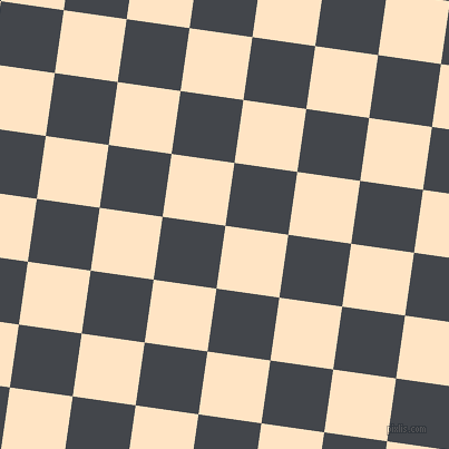 82/172 degree angle diagonal checkered chequered squares checker pattern checkers background, 57 pixel squares size, , Bisque and Steel Grey checkers chequered checkered squares seamless tileable