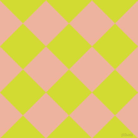 45/135 degree angle diagonal checkered chequered squares checker pattern checkers background, 104 pixel squares size, , Bitter Lemon and Wax Flower checkers chequered checkered squares seamless tileable
