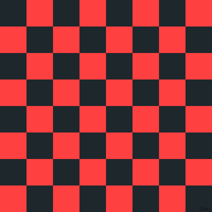 checkered chequered squares checkers background checker pattern, 87 pixel squares size, , Black Pearl and Coral Red checkers chequered checkered squares seamless tileable