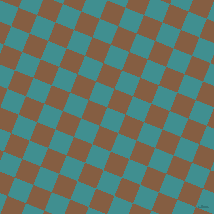 68/158 degree angle diagonal checkered chequered squares checker pattern checkers background, 69 pixel square size, , Blue Chill and Dark Wood checkers chequered checkered squares seamless tileable